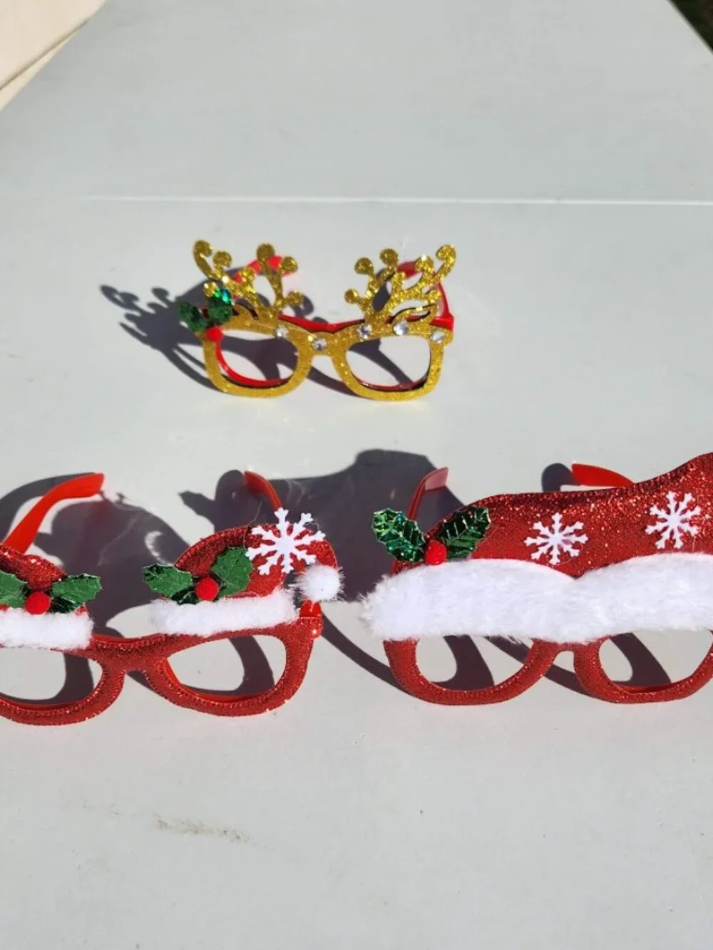 NEW Sunglasses Christmas Holiday Birthday Party Stocking Stuffer Party Favors Gl